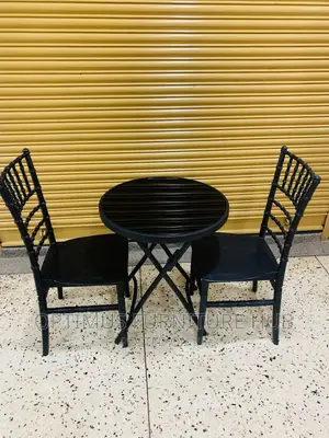 Black Combo (2 Chairs And Table )