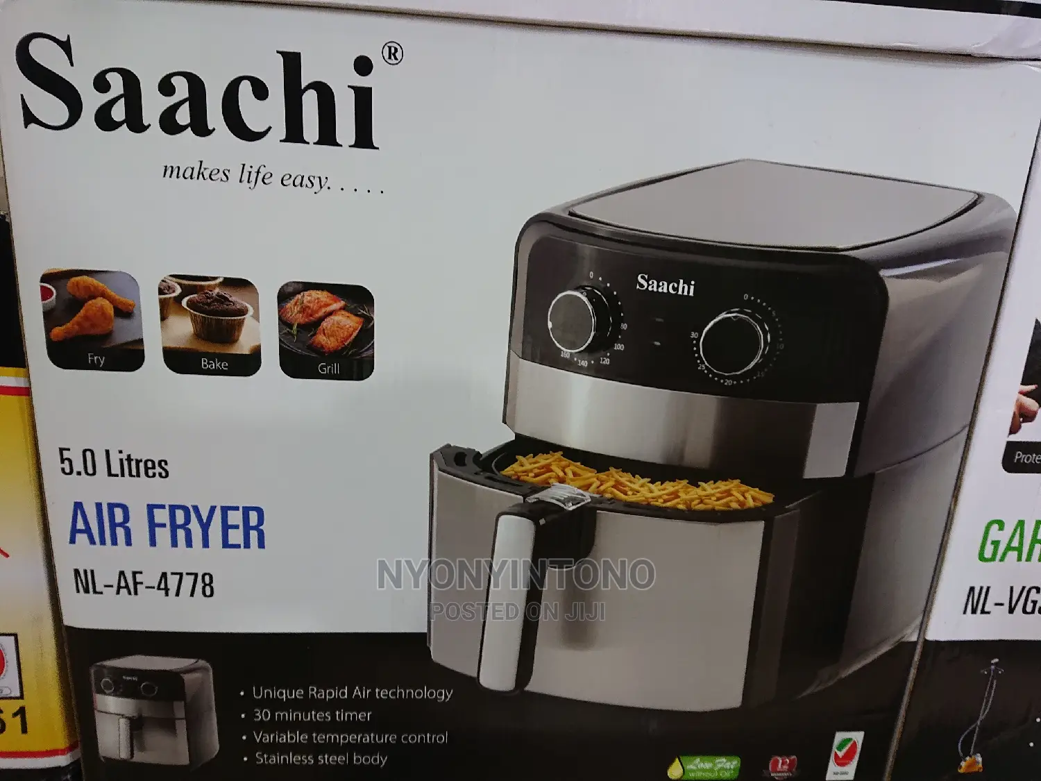 Air Fryer 5 Liters Saachi