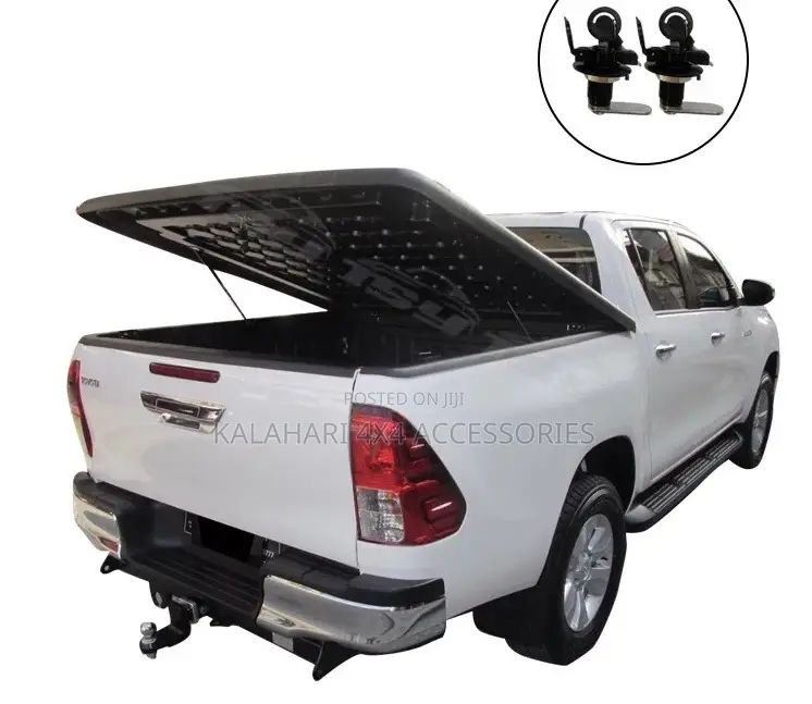 Hard Plastic Gas Shock Tonneau Cover Hilux