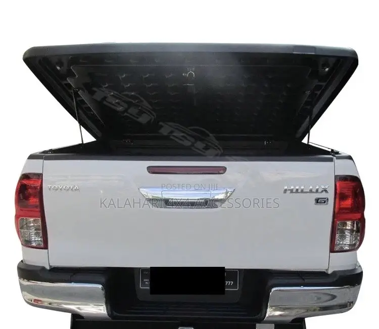 Hard Plastic Gas Shock Tonneau Cover Hilux