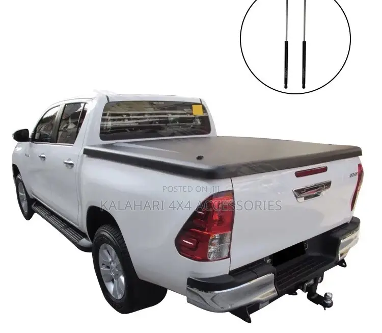 Hard Plastic Gas Shock Tonneau Cover Hilux