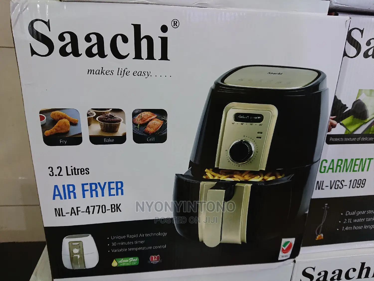 Automatic Air Fryer 3.2liter Saachi