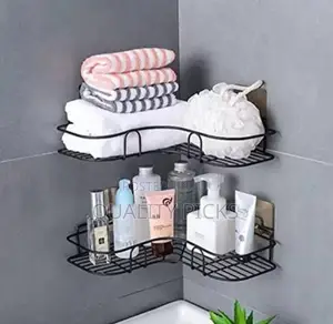 Iron Bathroom Storage Rack