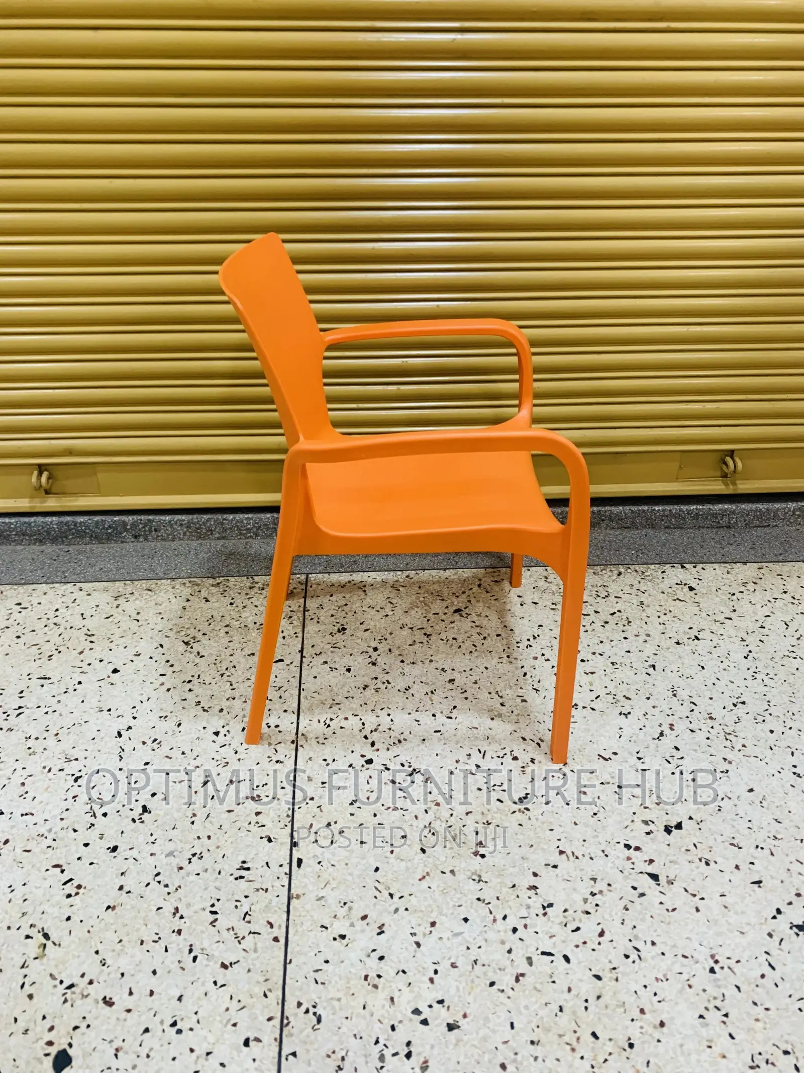 Plastic Chair (All Size, Orange)