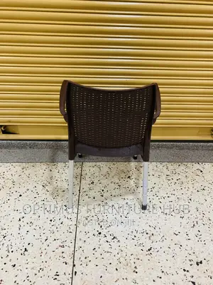Plastic Chair (Noble, Coffee Brown)
