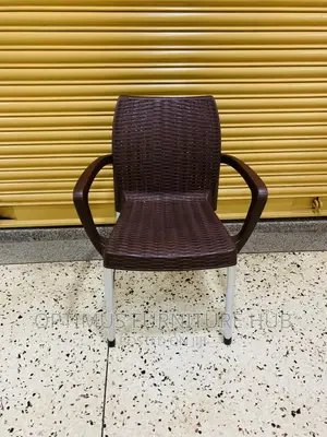 Plastic Chair (Noble, Coffee Brown)