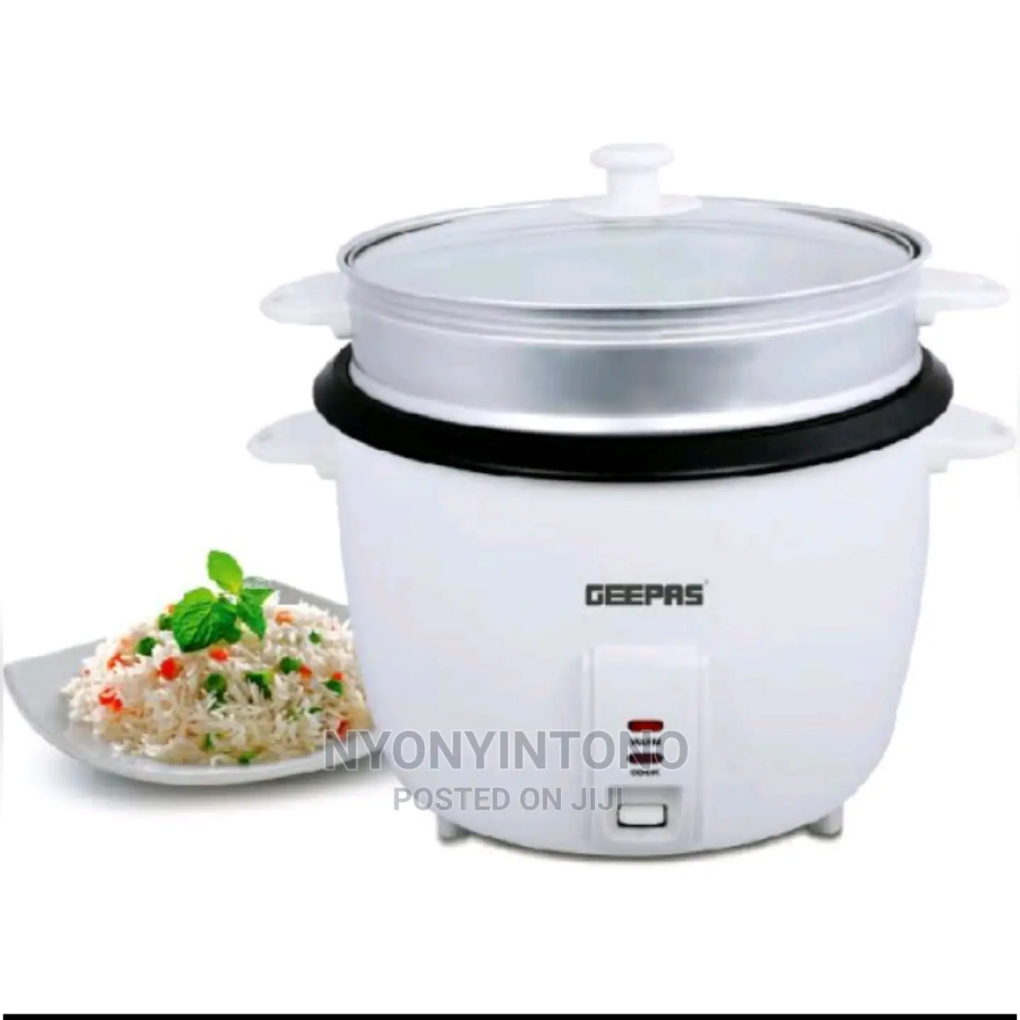 2.8liters Geepas Ricecooker
