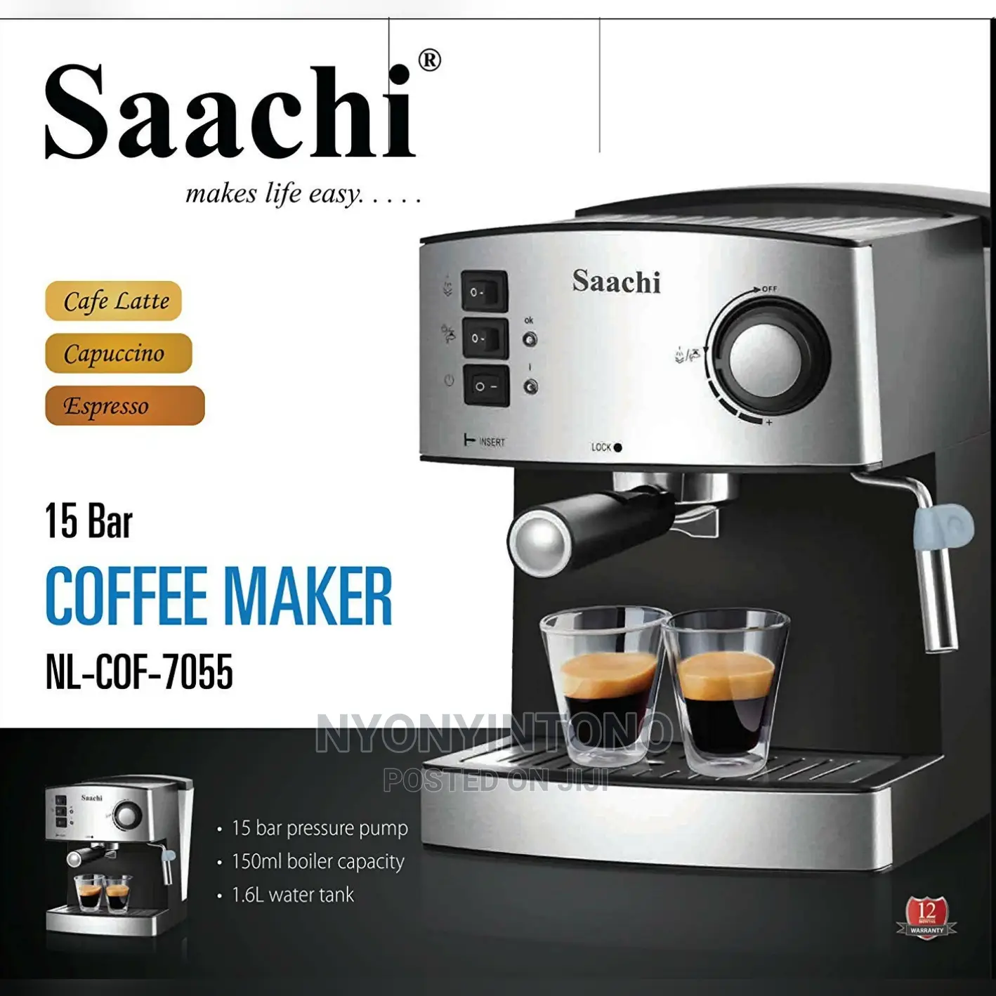 15 Bars Coffee Maker