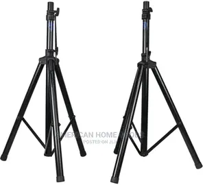 Pair of Brand New Heavy Duty Rockville Tripod Dj Pa Speaker Stands
