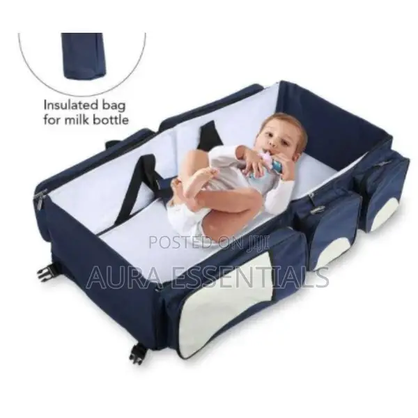 Foldable Baby Bed and Bag