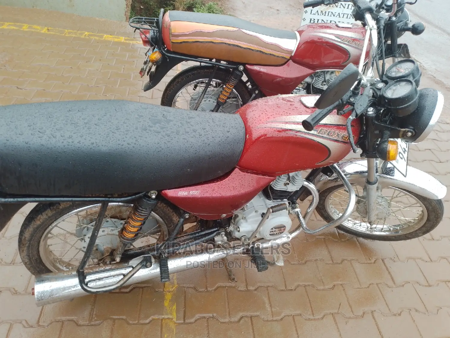 New Bajaj Boxer 2022 Red