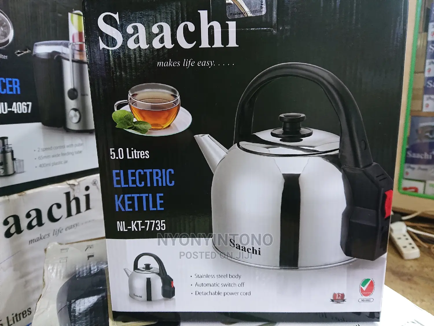 Saachi Automatic Kettle 5 Liters