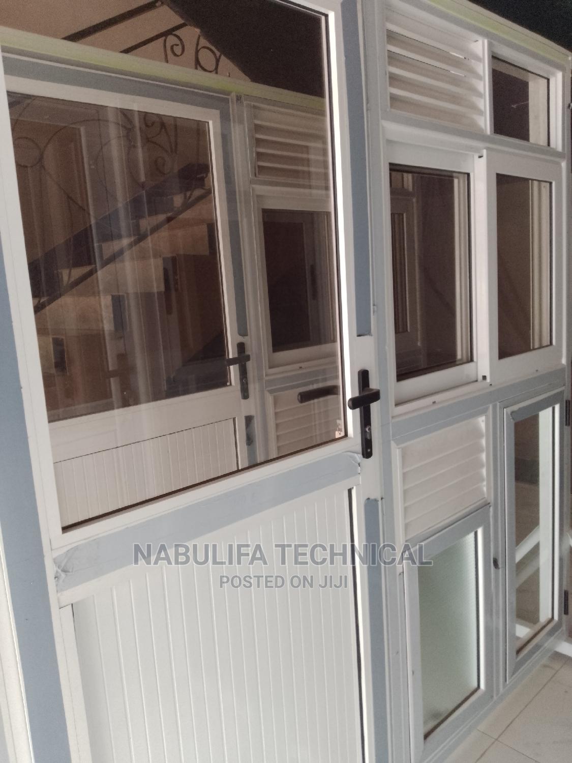 Perfect Aluminium Doors (White) in Makindye Doors, Nabulifa Technical
