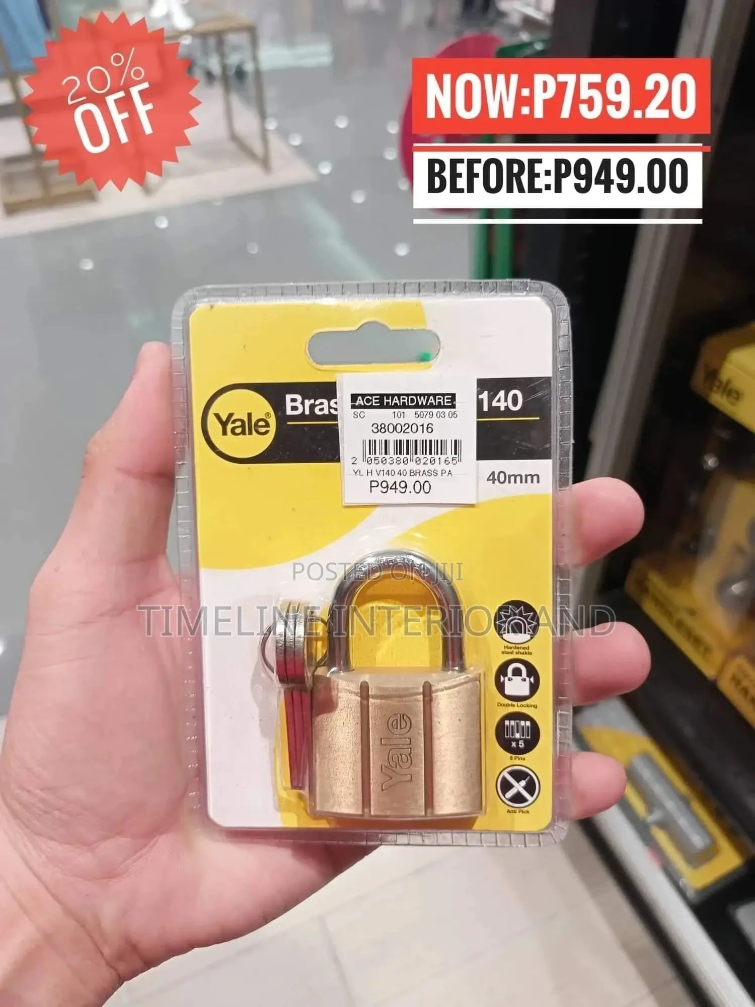 Yale Padlocks Series.