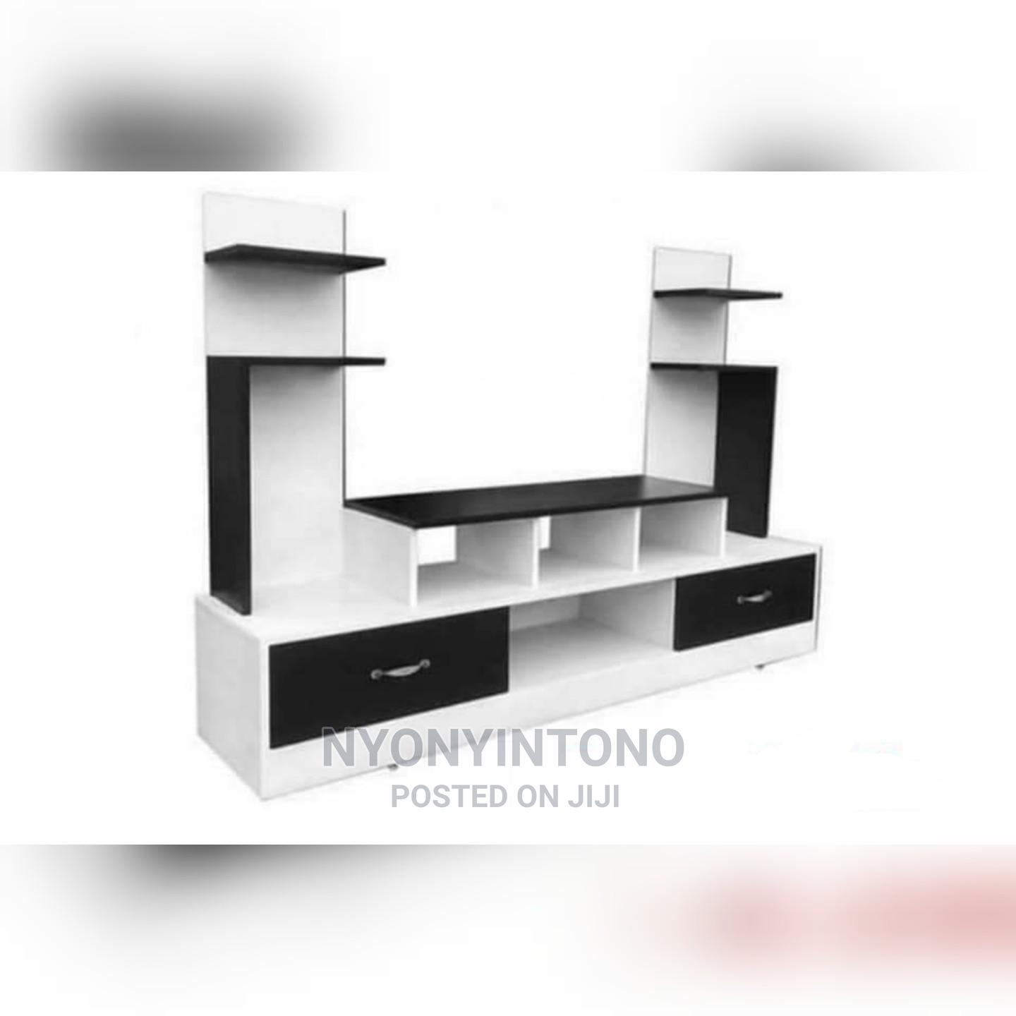 Tv Stand Glass and Wooden Plasma Tv Stand in Central Division Furniture, Stephan Nnyombi Jiji.ug