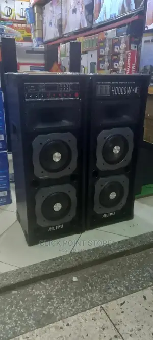 Alipu Double Amplified Speakers / 40000 Watts