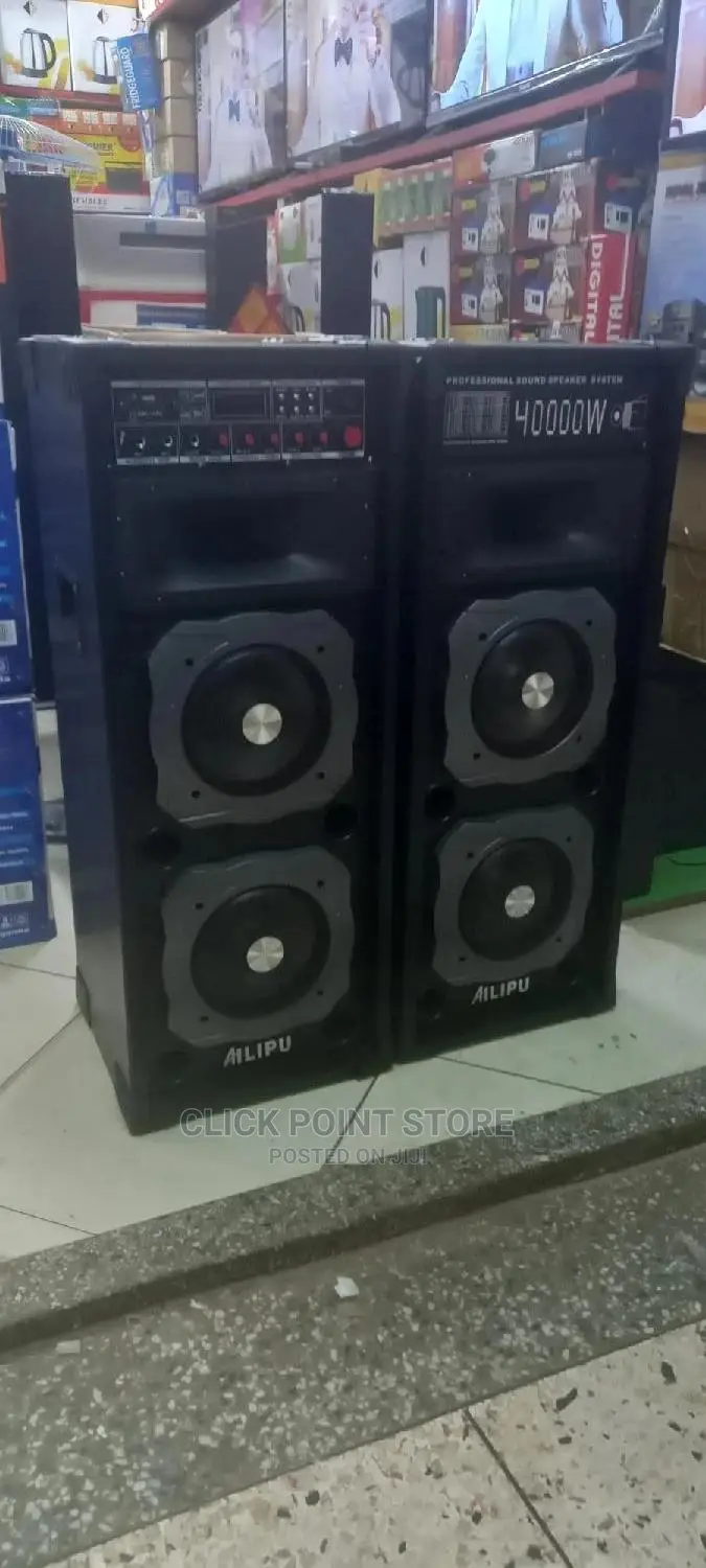 Alipu Double Amplified Speakers / 40000 Watts