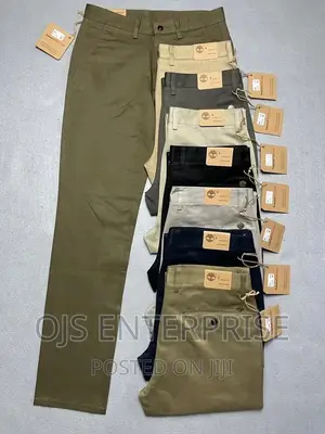 Khaki Chino Trousers