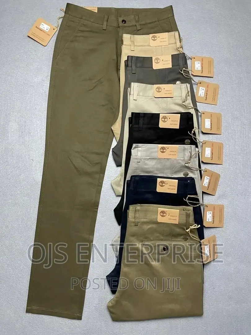 Khaki Chino Trousers
