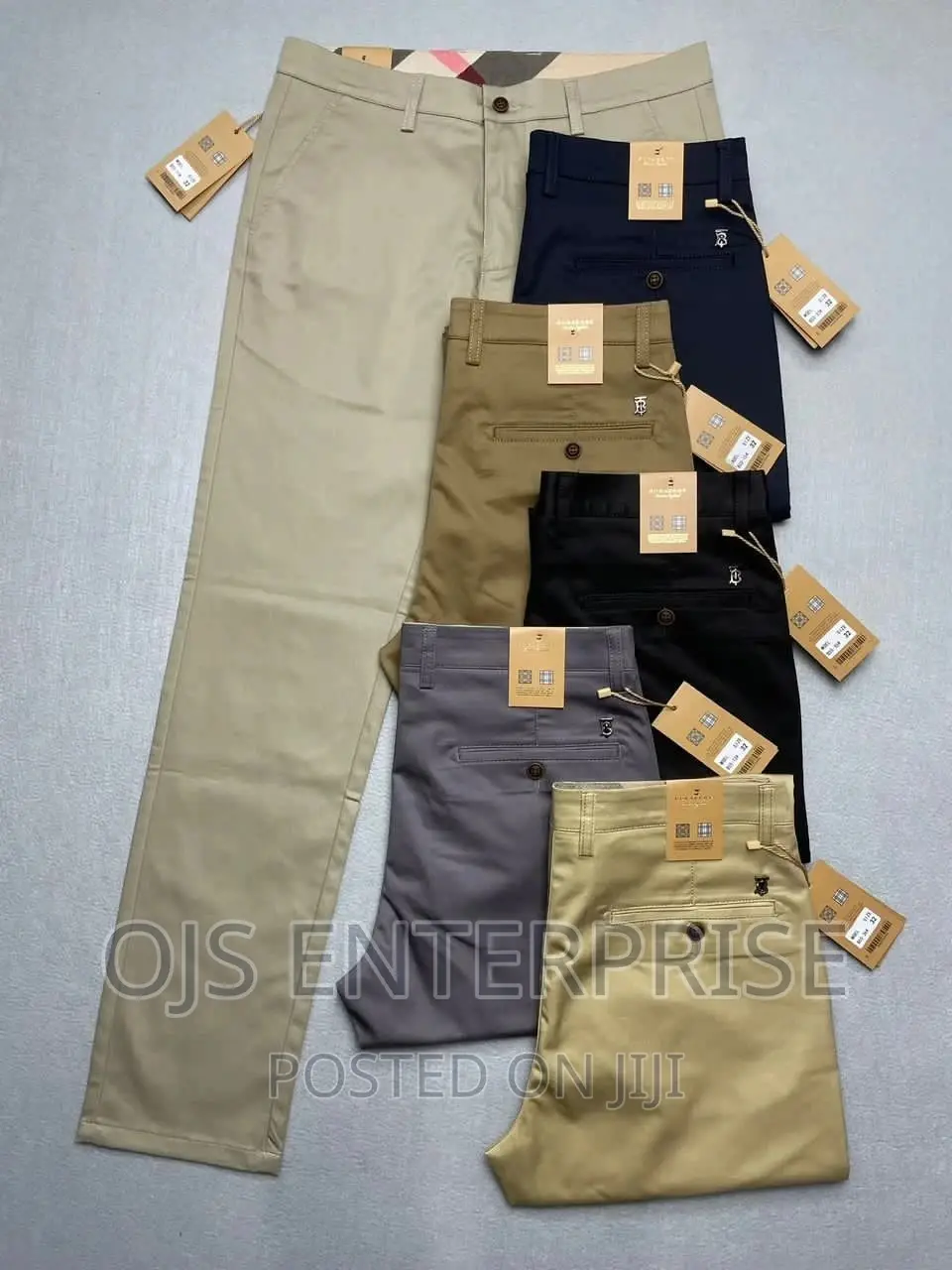 Khaki Chino Trousers