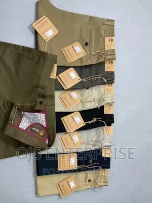 Khaki Chino Trousers
