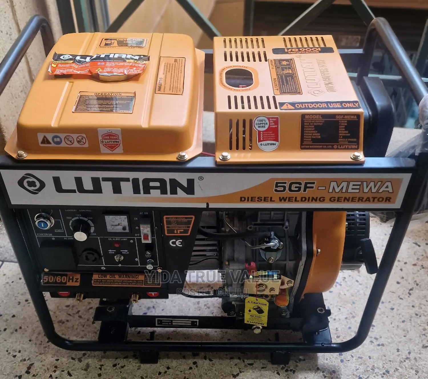 Welding Generator Lutian Brand 7kva