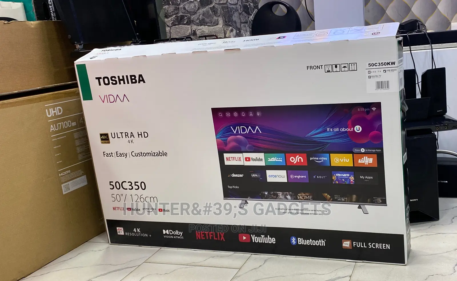 Toshiba 50inch Vida Ultra Hd Frameless Smart Dolby Vision