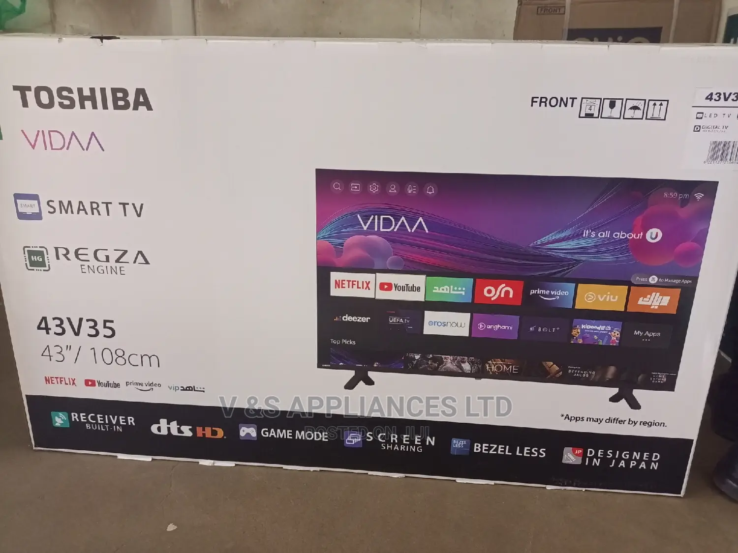43 Toshiba Smart Vidaa