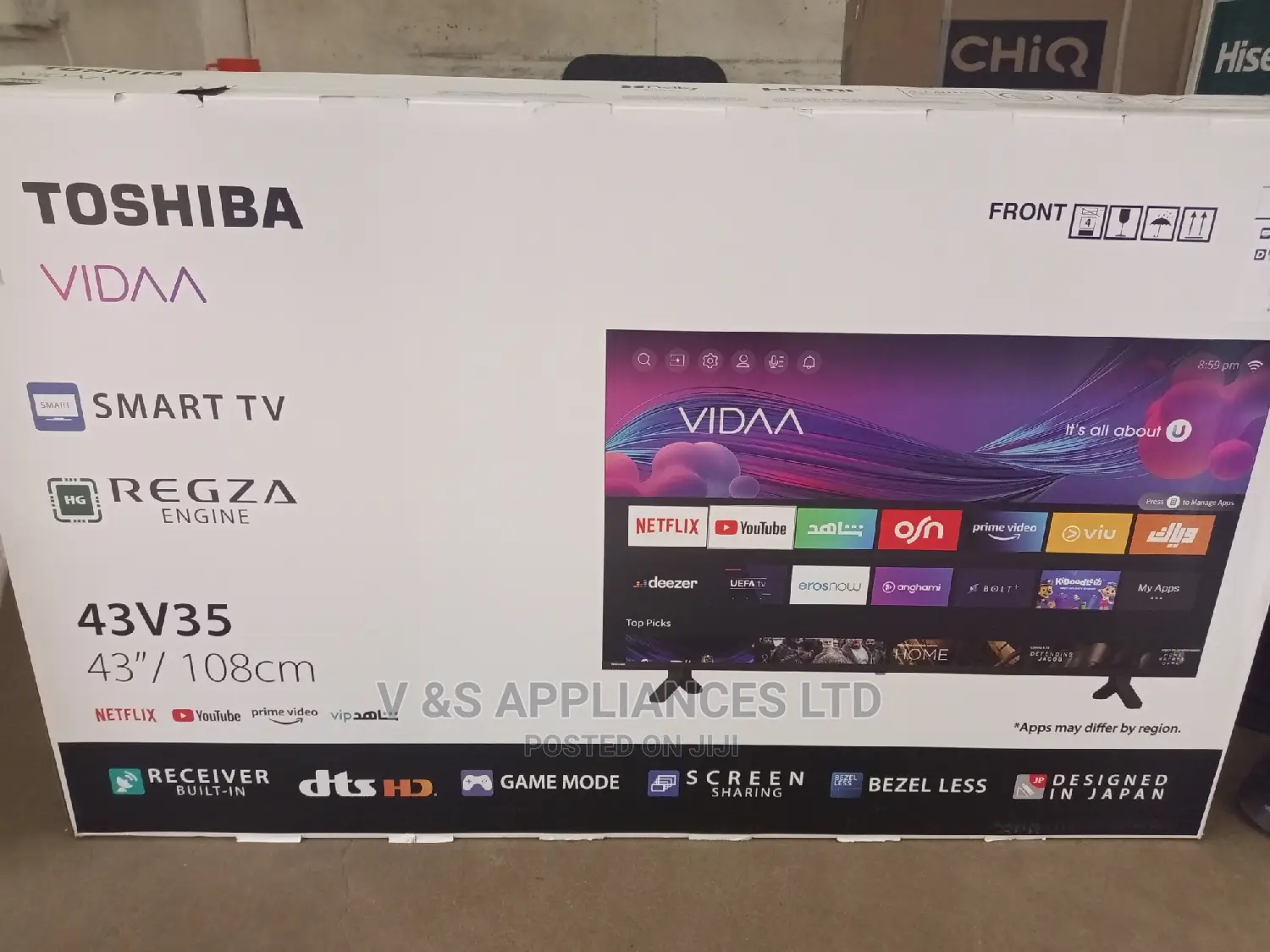 43 Toshiba Smart Vidaa