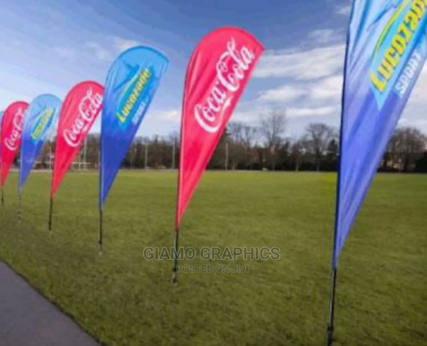 Coca-Cola Events Teardrop Banners