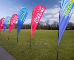 Coca-Cola Events Teardrop Banners