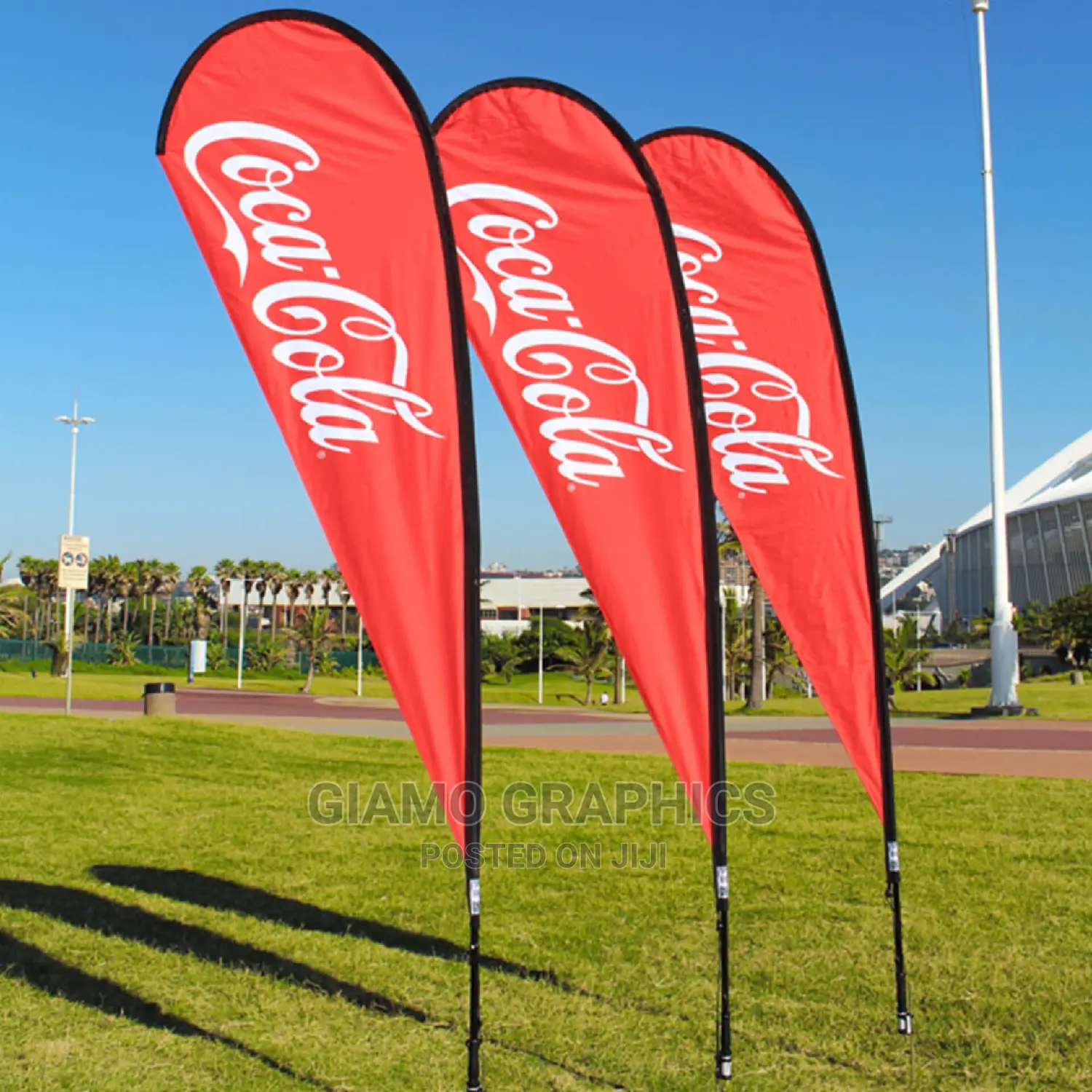 Coca-Cola Events Teardrop Banners