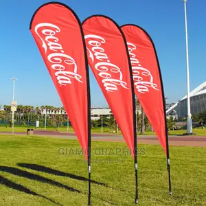 Coca-Cola Events Teardrop Banners
