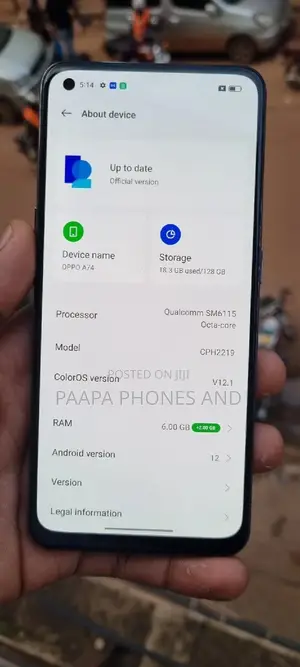 Oppo A74 128 GB Blue