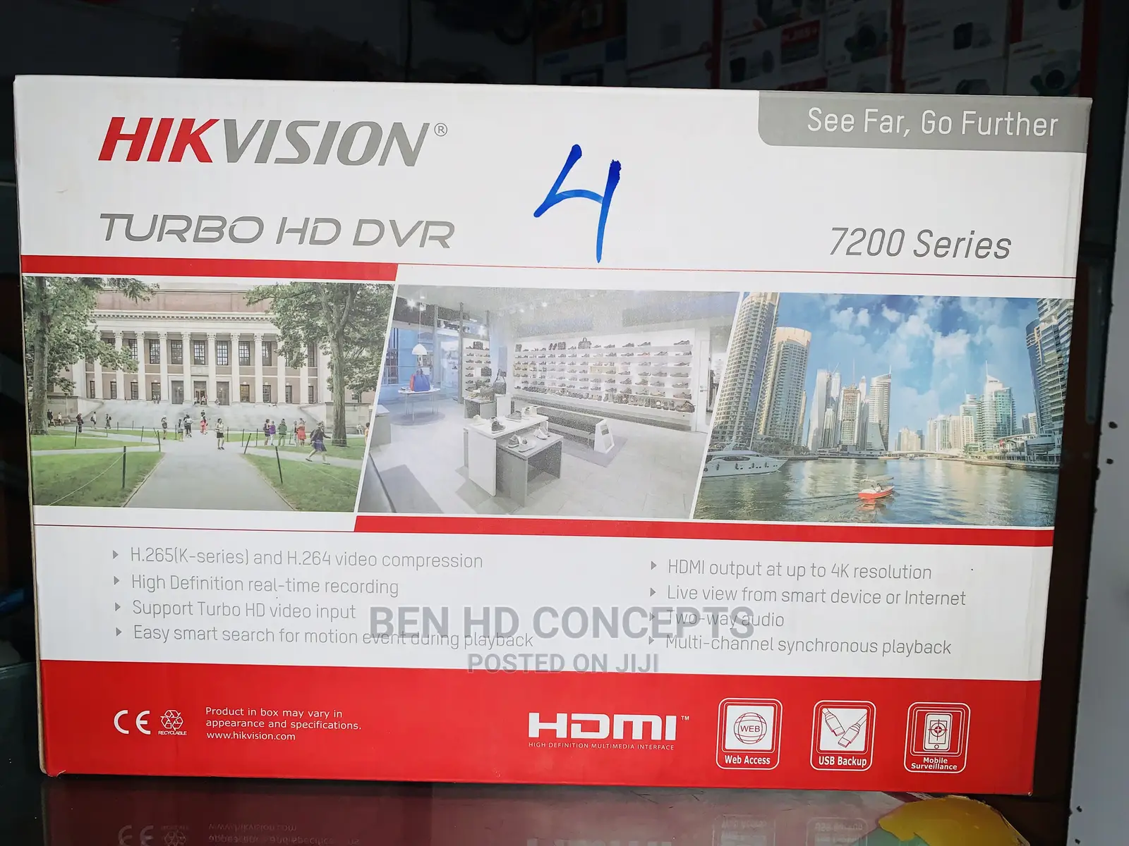 Hik CCTV 4 Channel Full Set