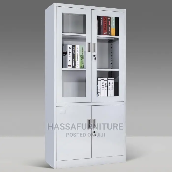Half Glass Cabinet 3doors