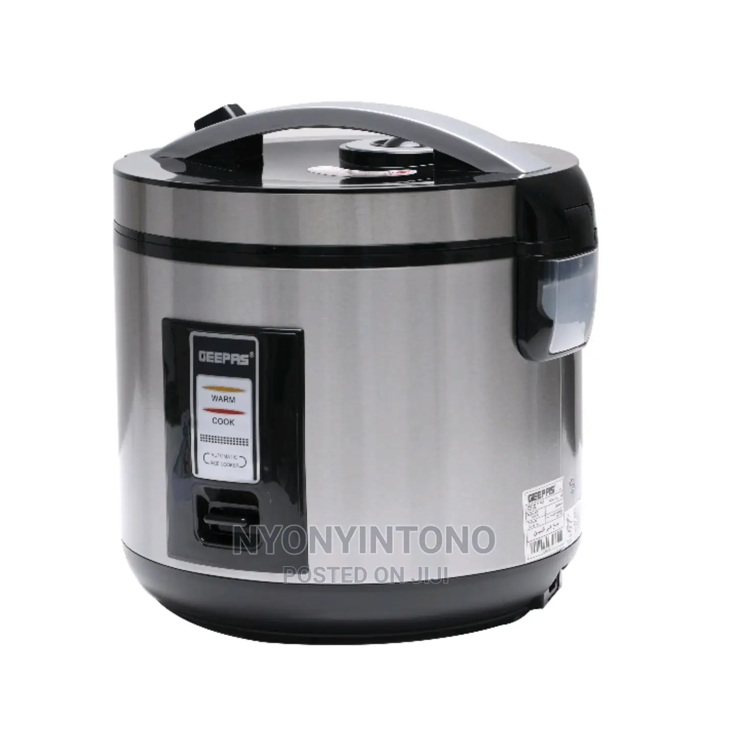 1.8liter Geepas Rice Cooker With 2years Warranty