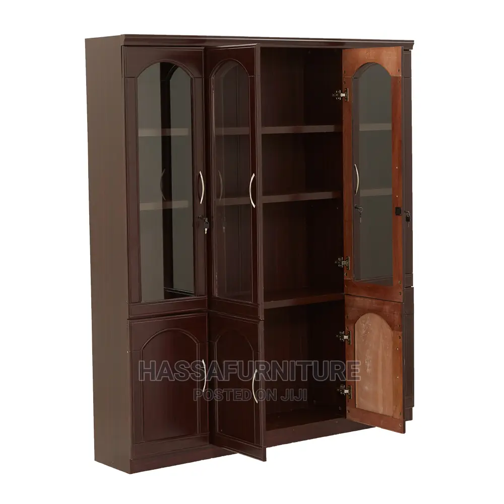3doors Wooden Bookshelf