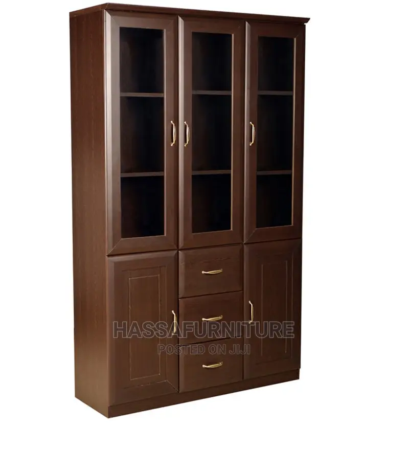 3doors Wooden Bookshelf