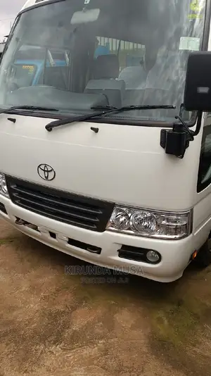 New Toyota Coaster 2018 White
