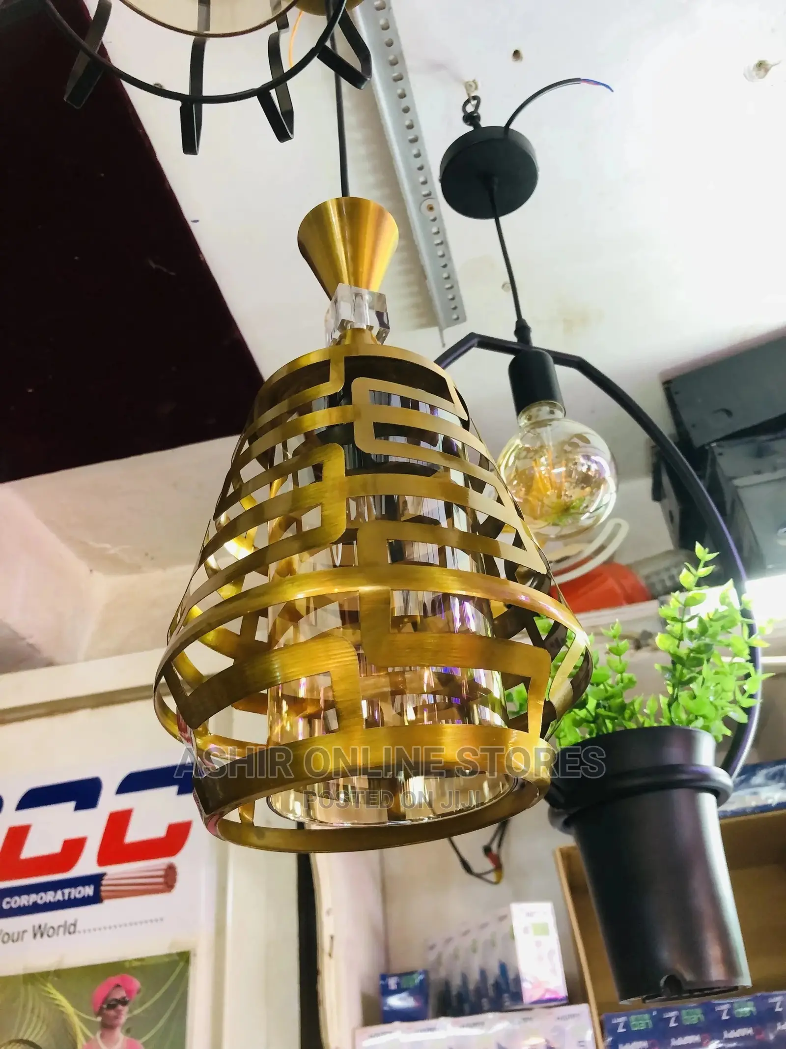 Goldish Restaurant Lights