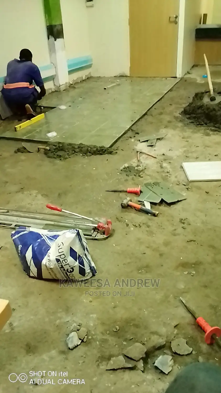 Tile Fixing.