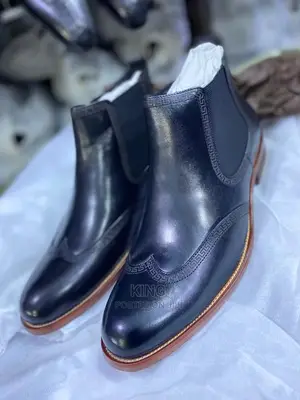 Artful New Leather Boots