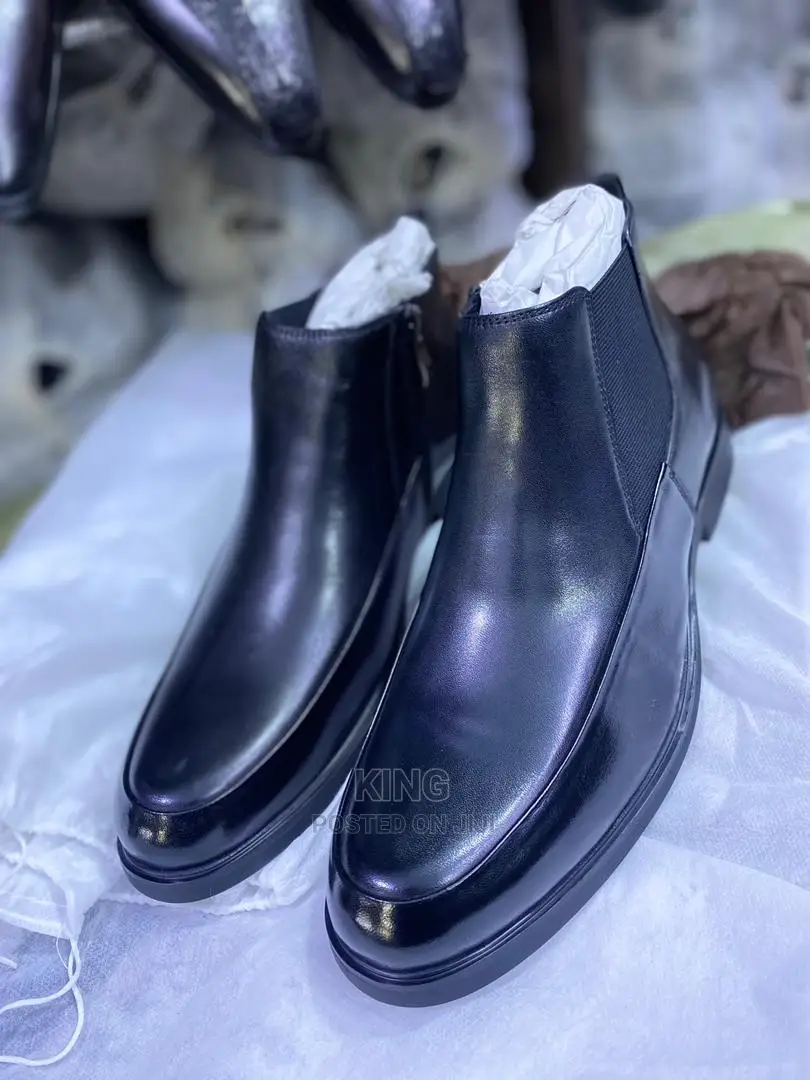 Artful New Leather Boots