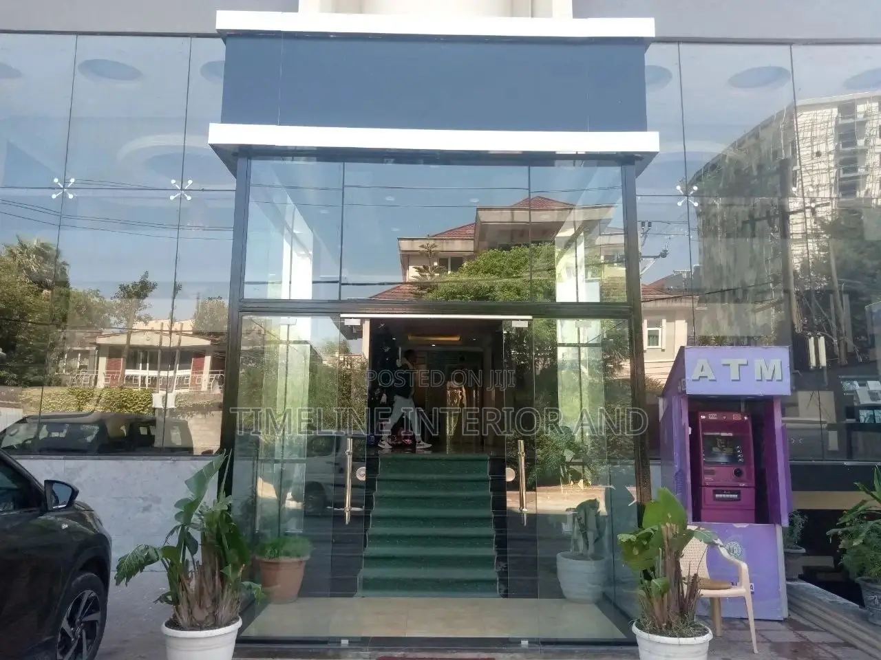 Entrance Glass 10mm Works.