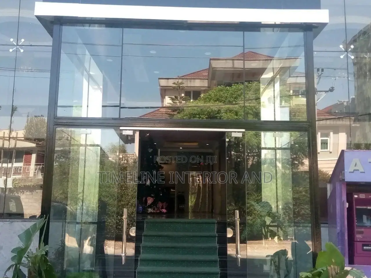 Entrance Glass 10mm Works.