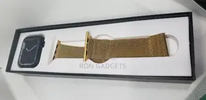 Smartwatch With Gold Strap