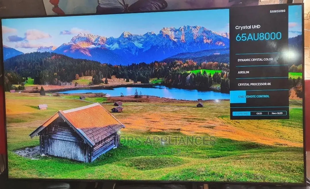 Samsung 65inches Crystal Uhd Smart TV