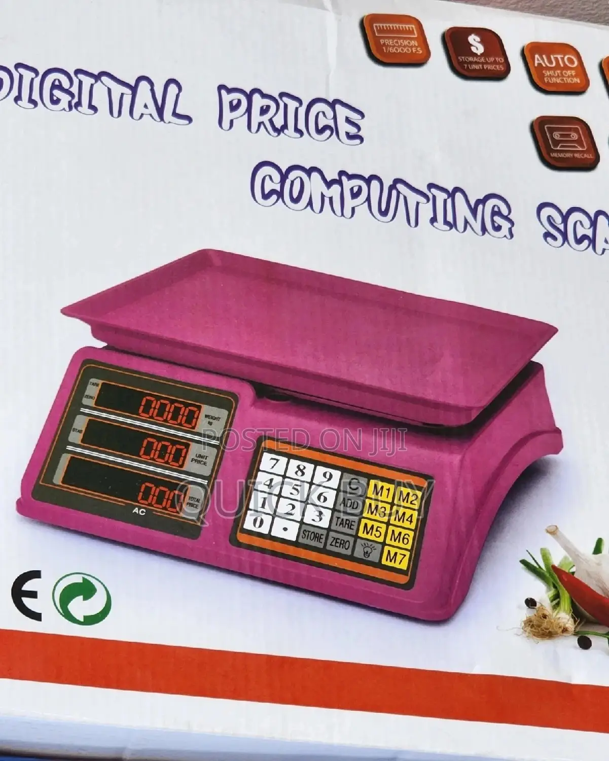 Digital Price Computing Scale With LED Display