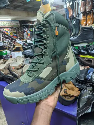 Green Delta Boots